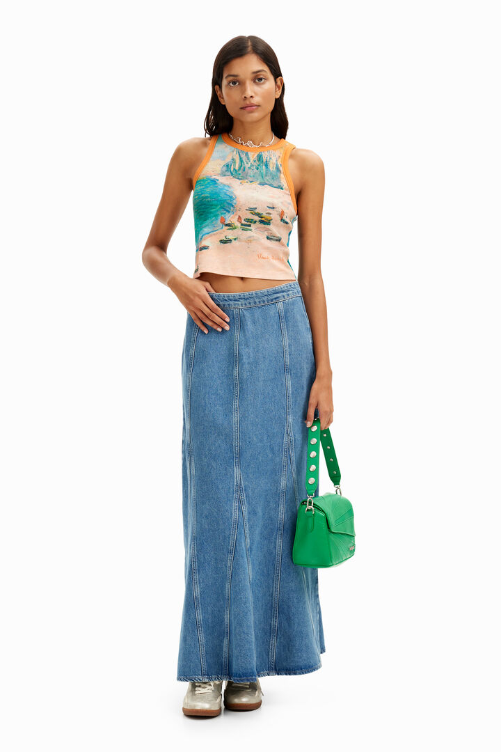 Camiseta paisaje arty | Desigual