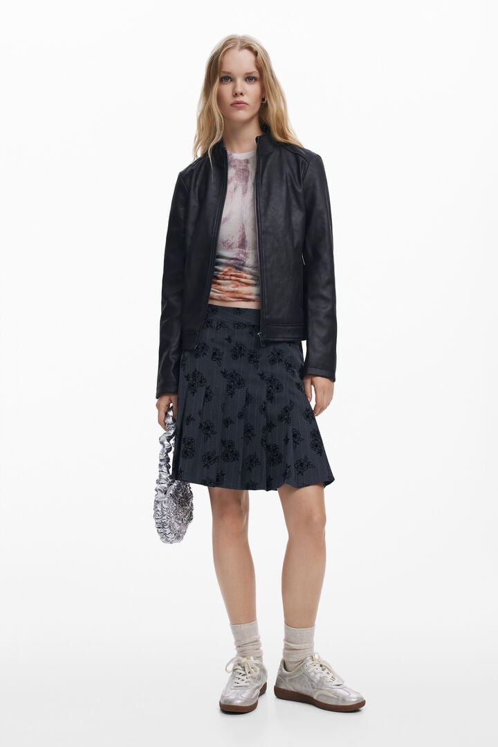 Slim biker jacket | Desigual