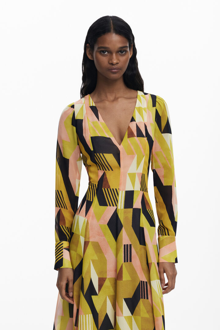 Dress designed by Mr. Christian Lacroix | Desigual