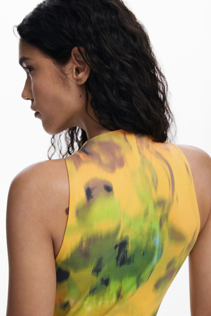 Vestit curt difuminat | Desigual