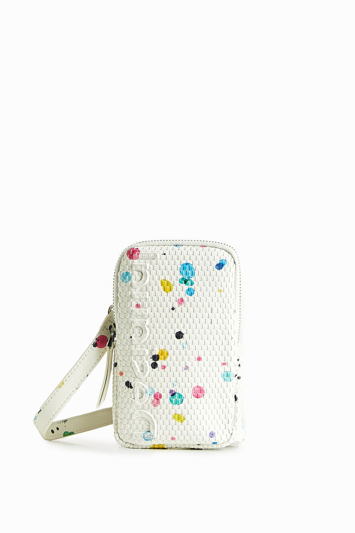 Small braided phone pouch | Desigual