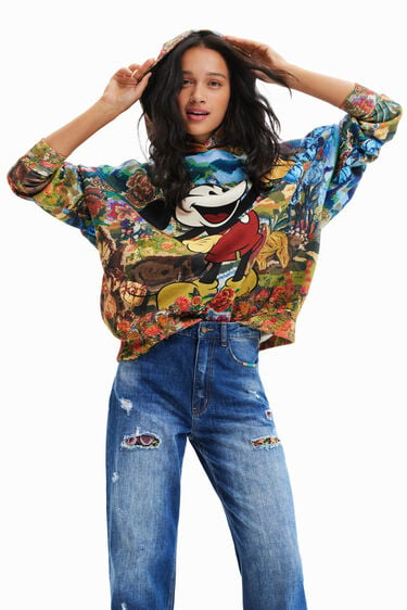 M. Christian Lacroix hoodie with Disney's Mickey Mouse | Desigual