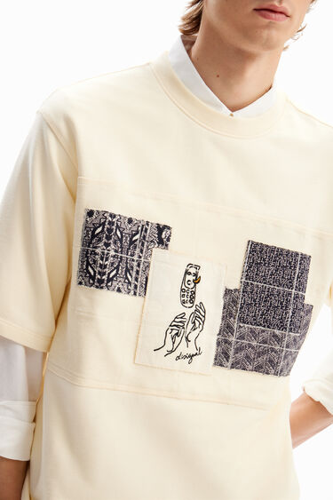 Samarreta patch brodats | Desigual