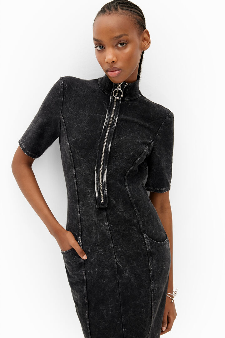 Denim midi dress | Desigual