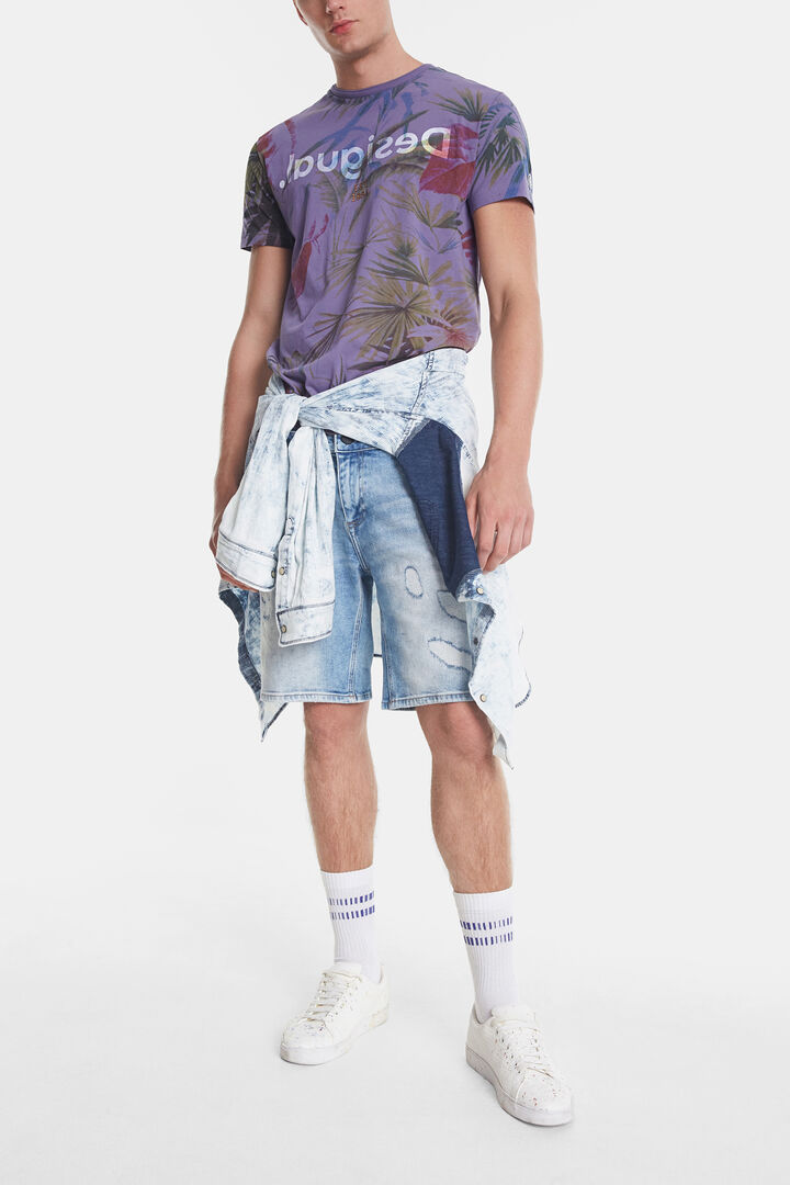 T-shirt havaiana floral | Desigual