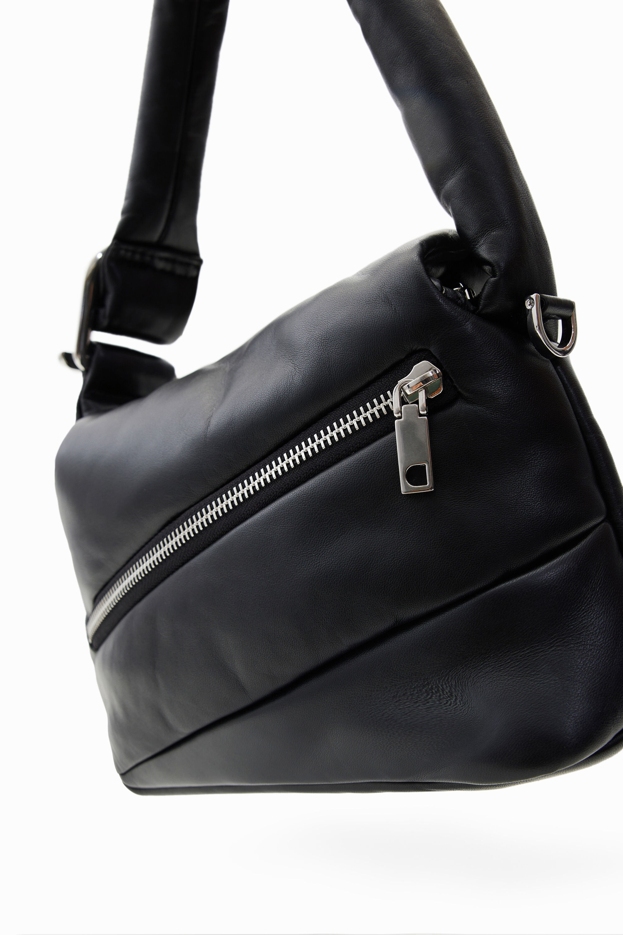 Midsize leather bag