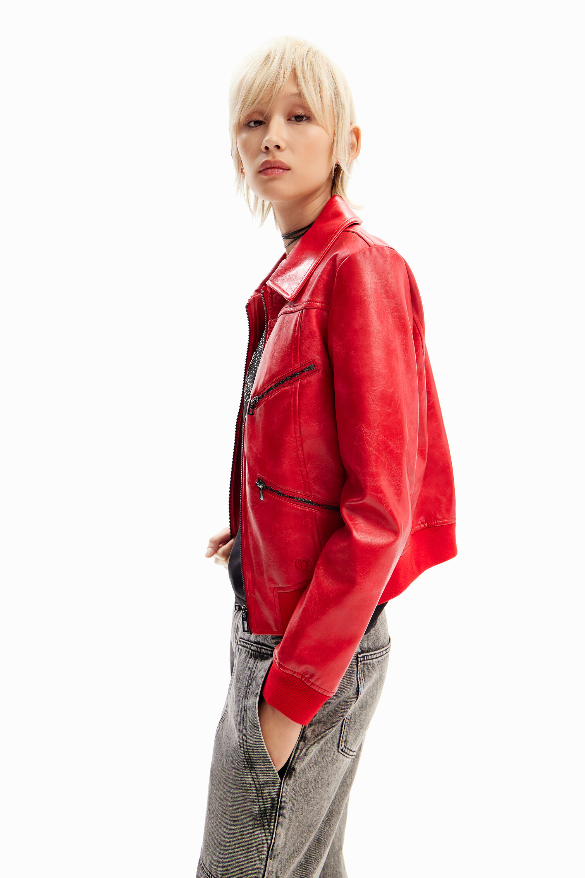 Desigual store biker jacket