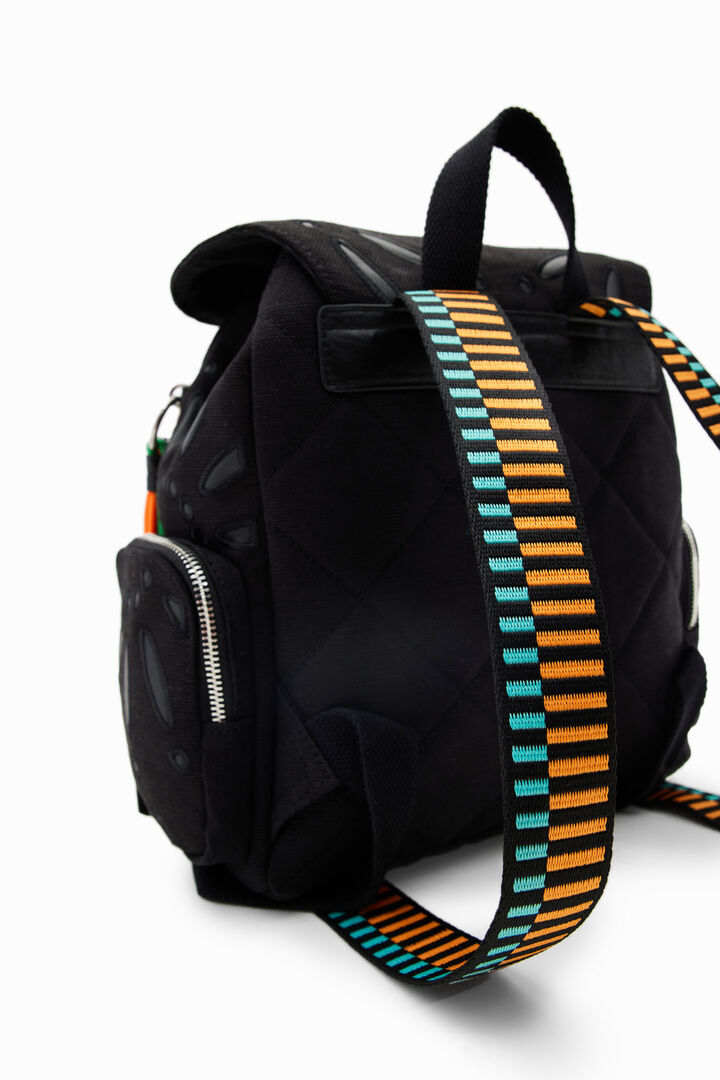 Mochila mediana bordado suizo | Desigual