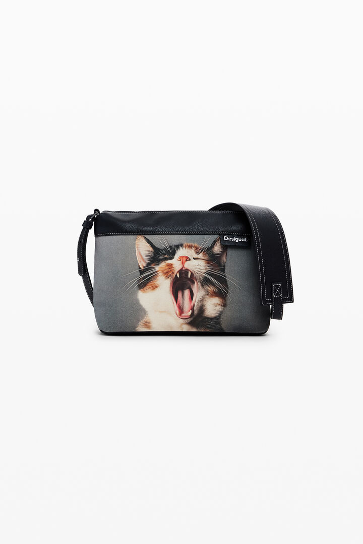 Large cat shopper bag | Desigual