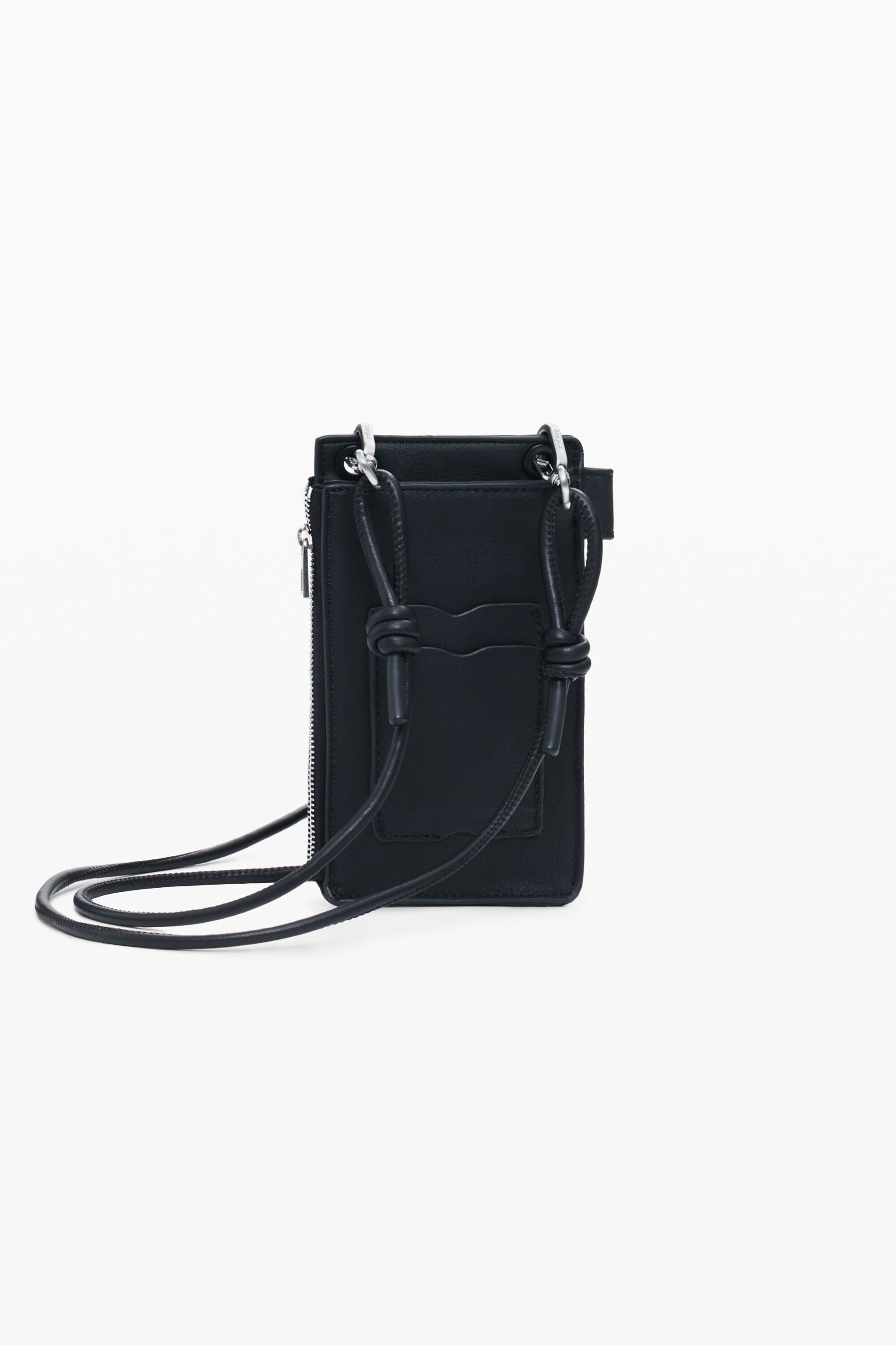 [ Desigual ] ロゴ ファスナー付き カードホルダー ロゴ入りキルティング財布 女性用 I Desigual.com