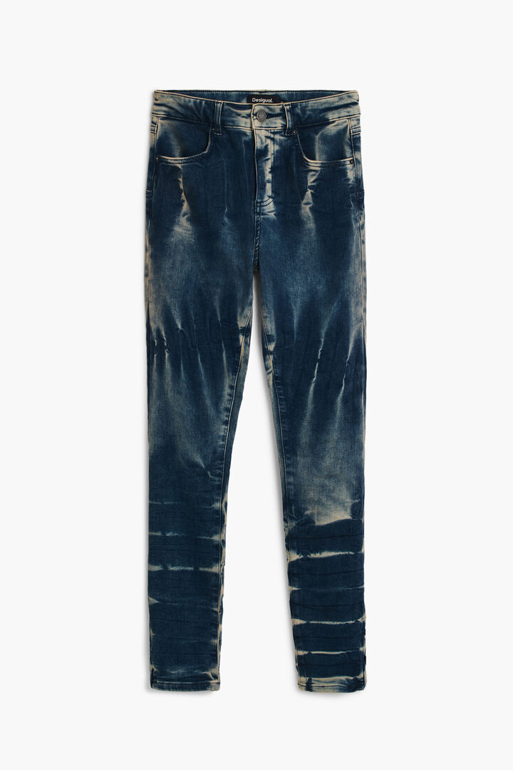 CALÇA JEANS TIE DYE