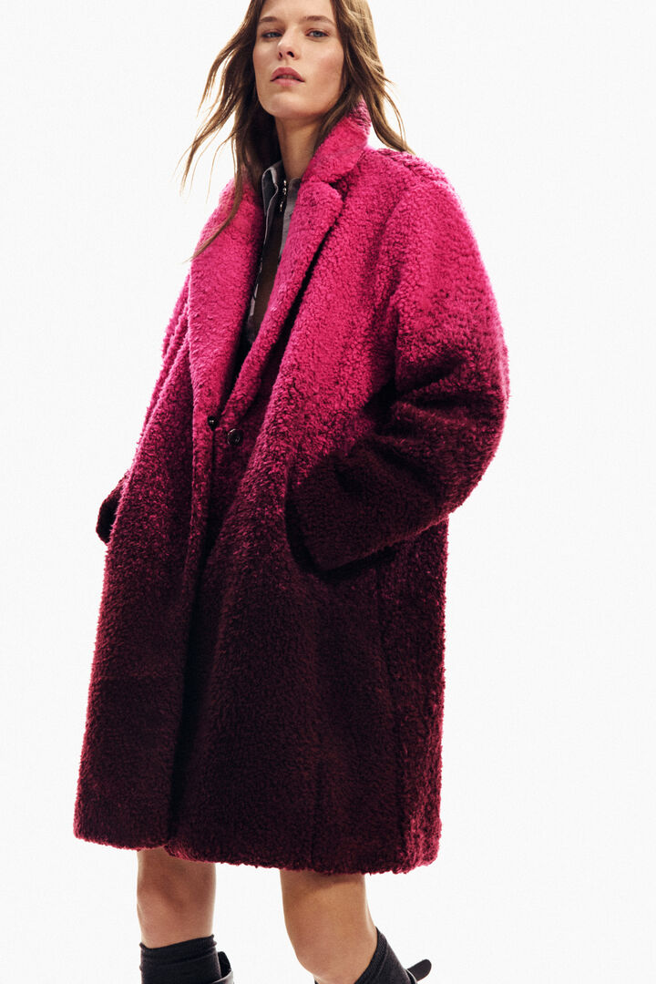 Gradient boucle coat