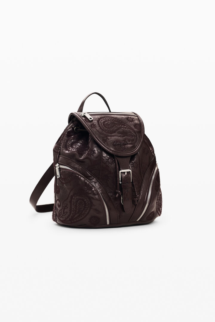 Mochila Efecto Piel Peque&ntilde;o