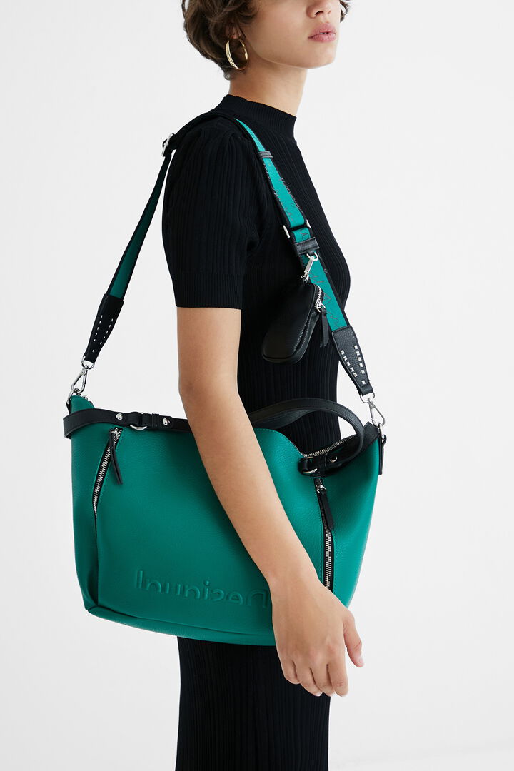 Big handbag solid colour | Desigual