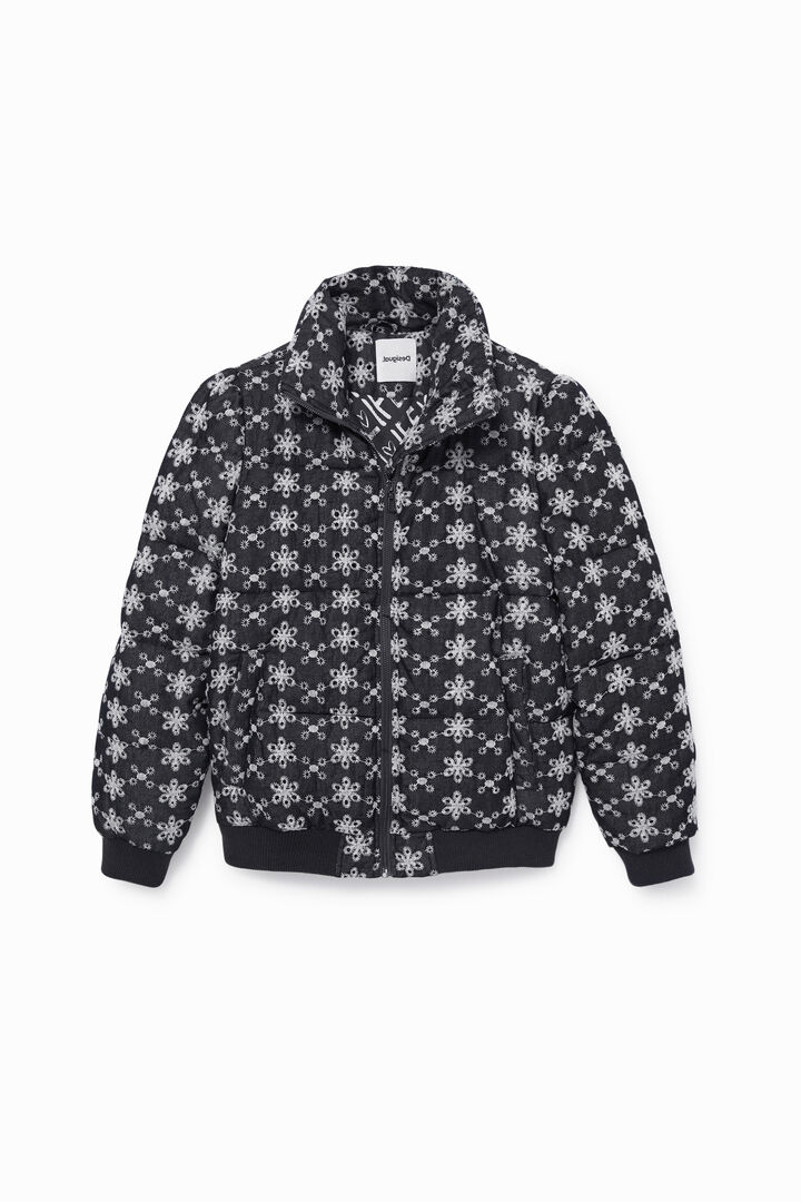 Chaqueta padded con encaje | Desigual
