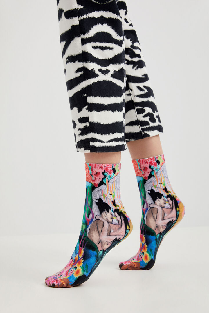 100% cotton arty socks | Desigual