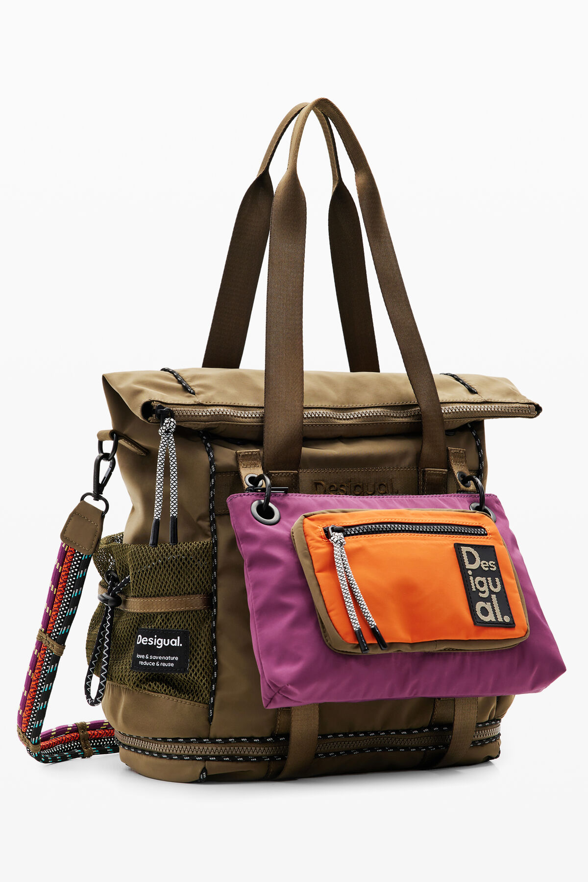 Voyager マルチポジション マキシバックパック | Desigual.com