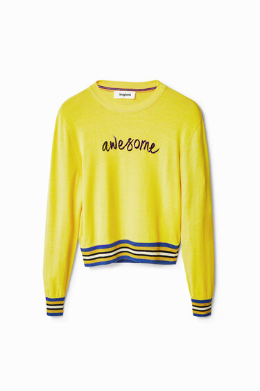 un poco explosión Oh Jersey "Awesome" | Desigual.com