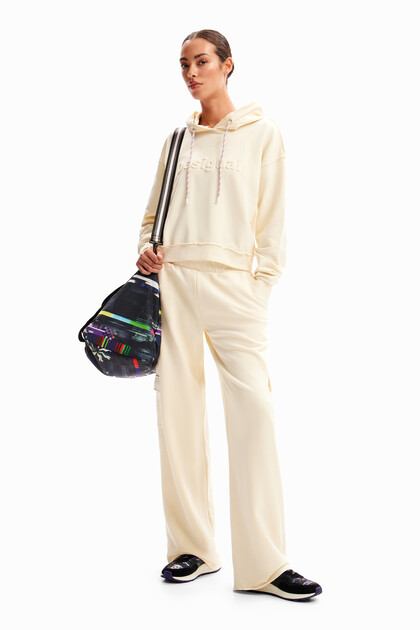 Calças cargo Wide leg