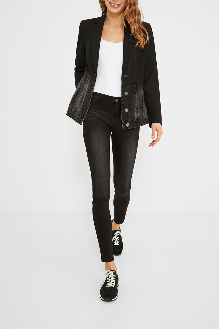Hybrid denim blazer | Desigual
