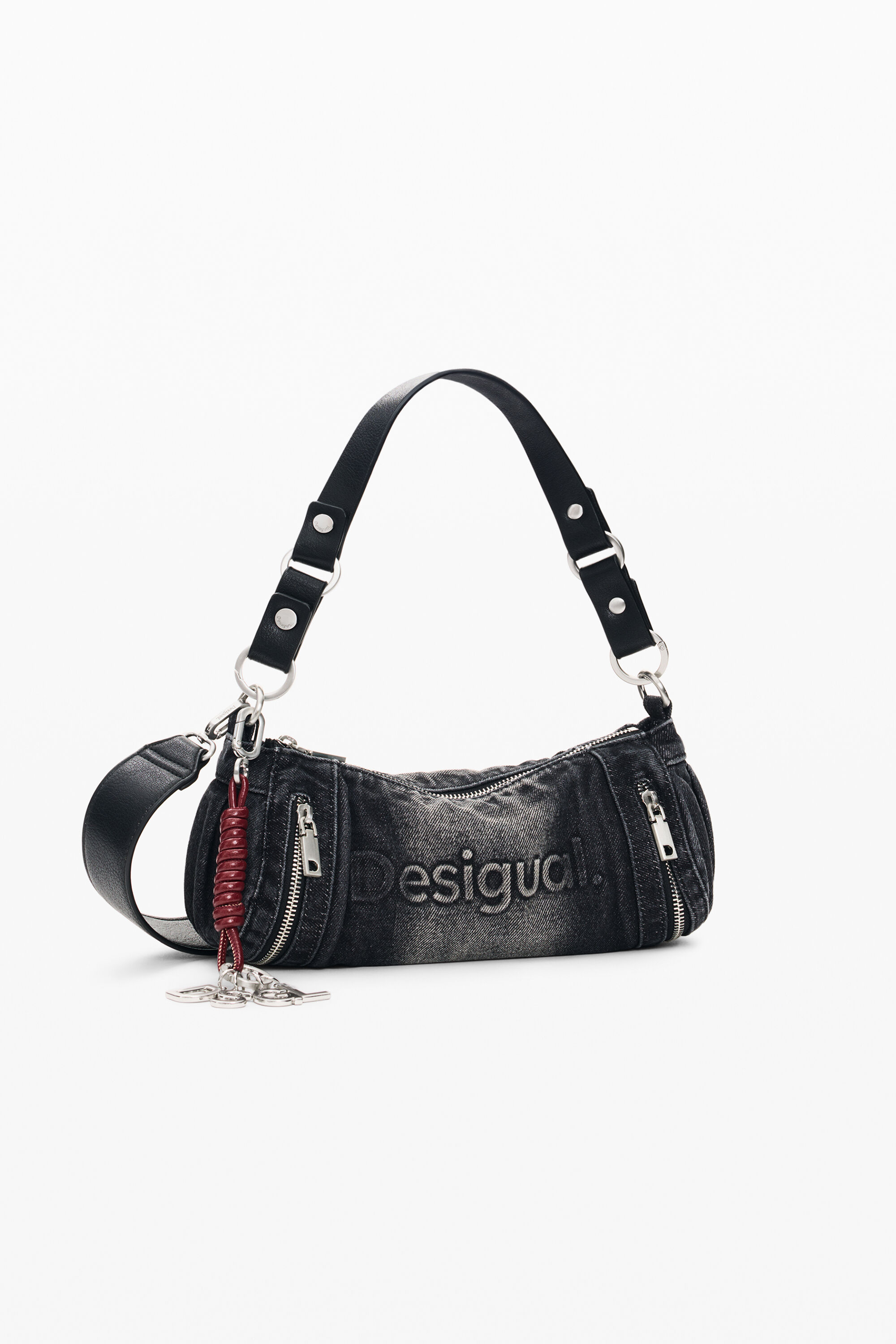 ミディアムデニムバッグ 青 レディースアクセサリーの I Desigual.com