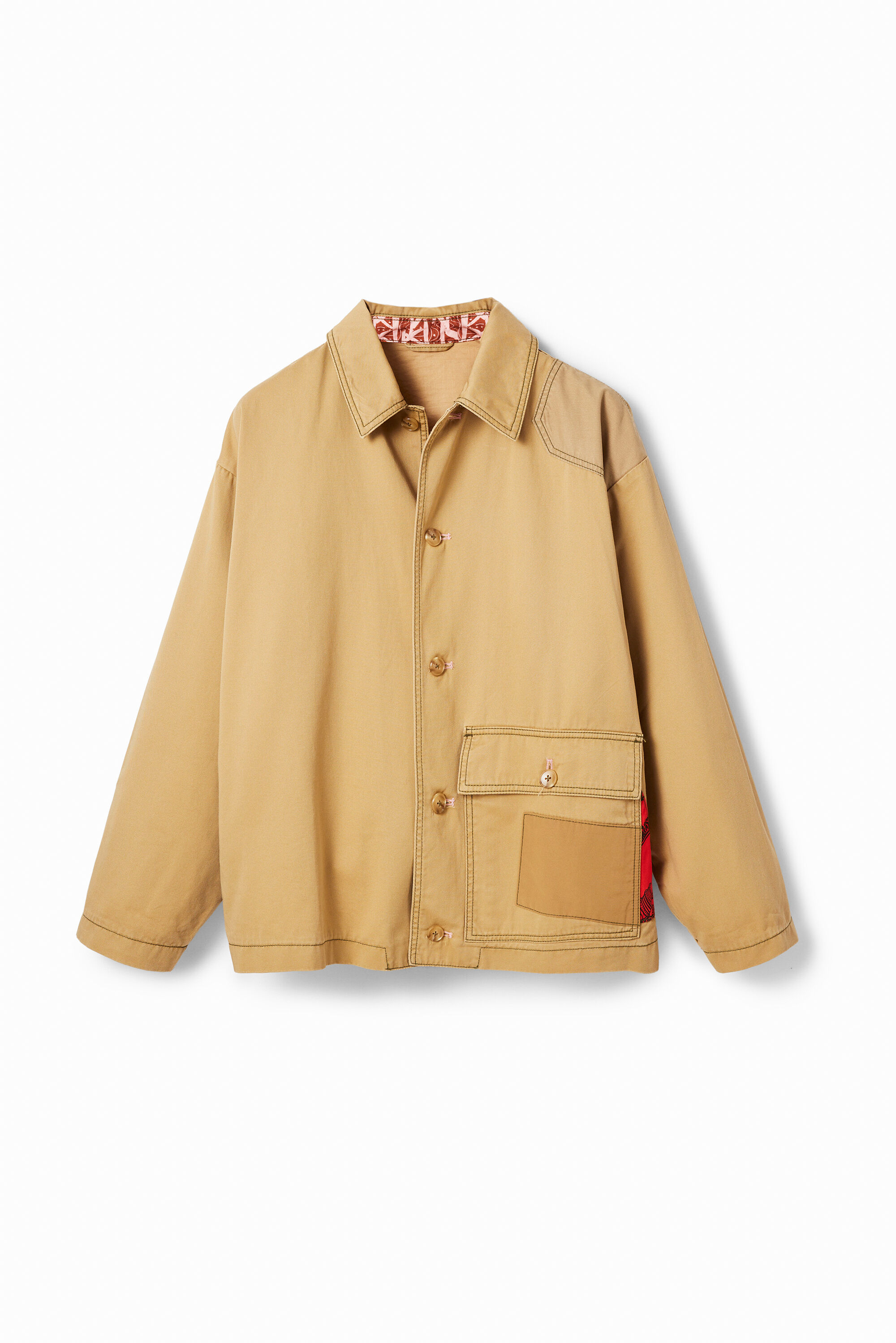 【新品】 Men's Patchwork worker jacket I Desigual.com トップス
