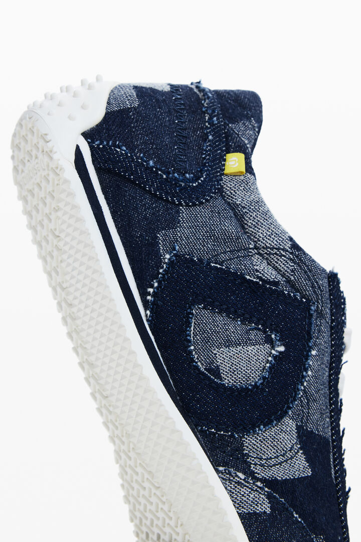 Basket en denim patchwork | Desigual
