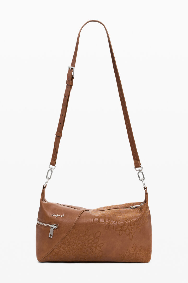 Medium embroidered bag | Desigual