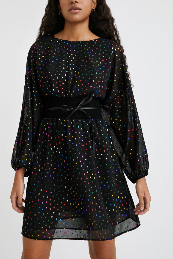 Tüll kleid kurz schwarz