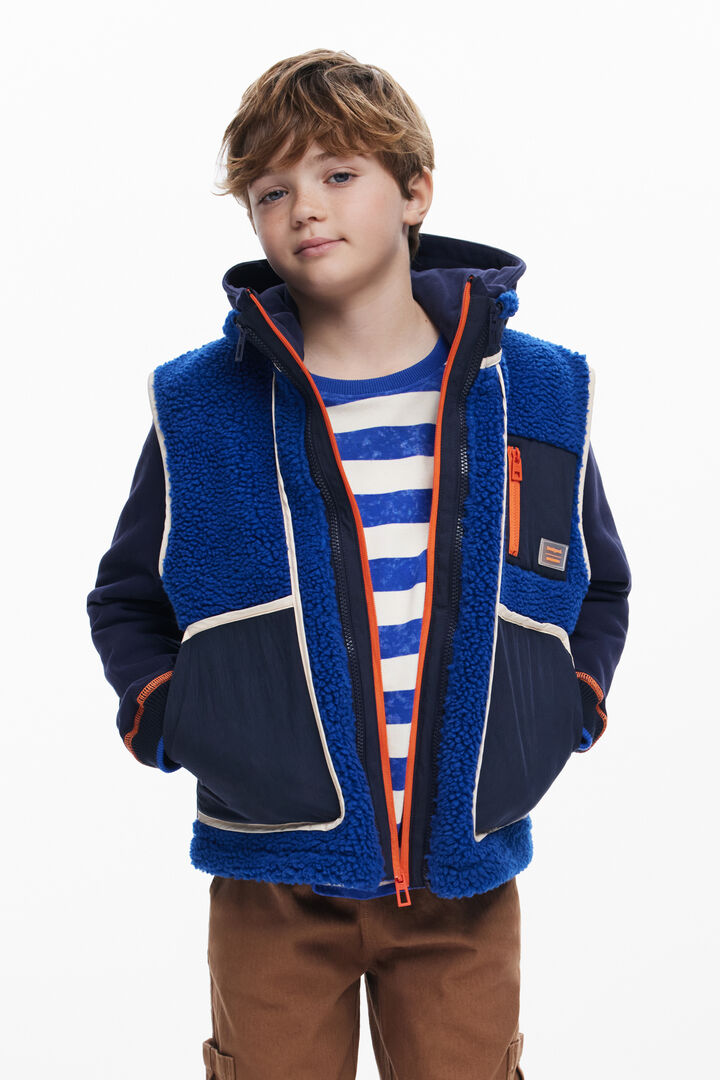 Abnehmbare Jacke mit Teddyfutter | Desigual