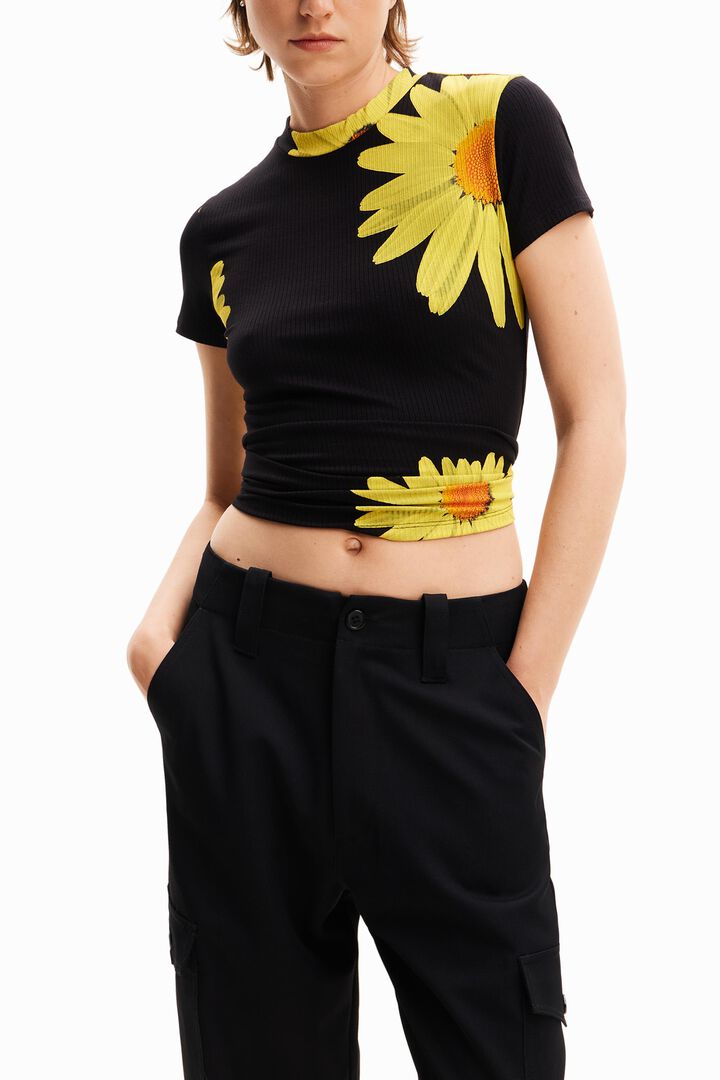 Camiseta margaritas M. Christian Lacroix | Desigual