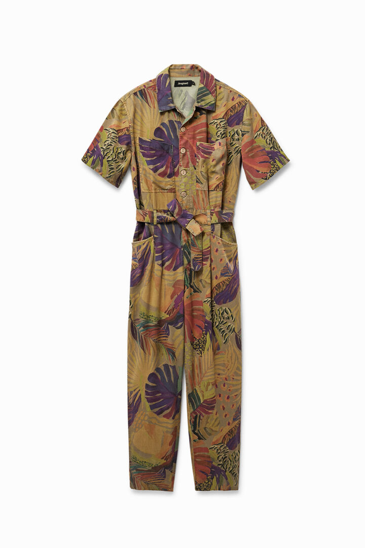 Camoflower Tencel &trade; jumpsuit | Desigual