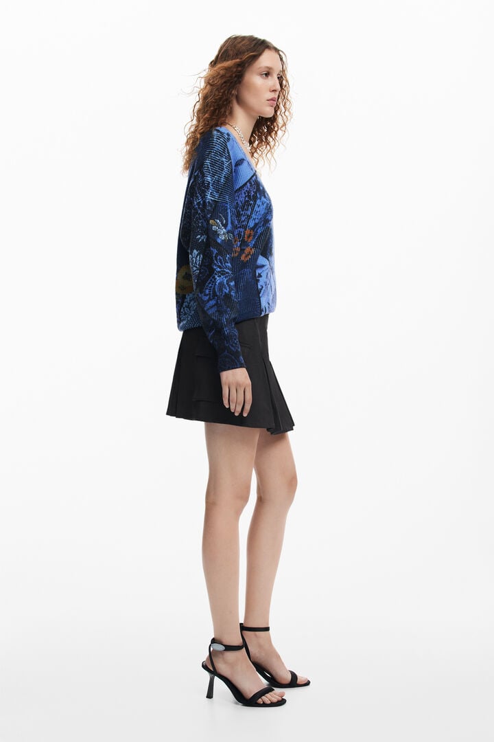 Arty print sweater | Desigual