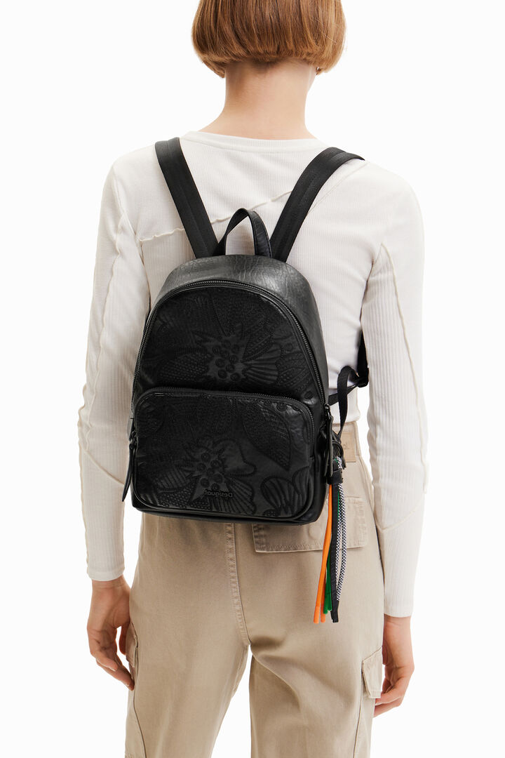 Small embroidered backpack | Desigual