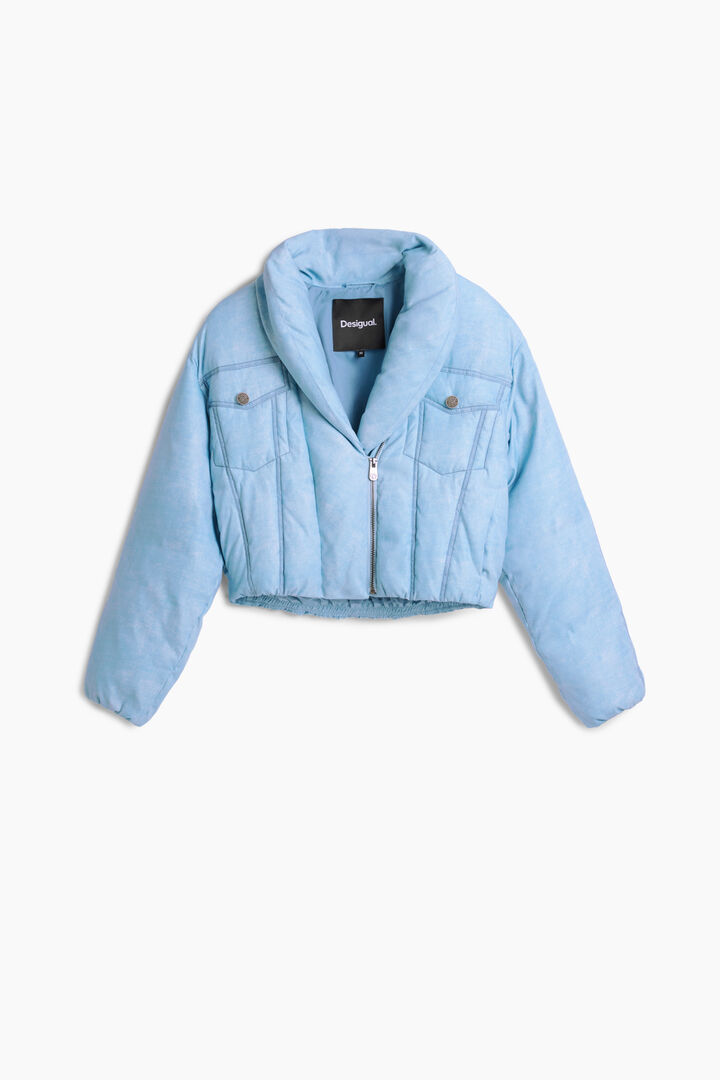 Crop padded jacket