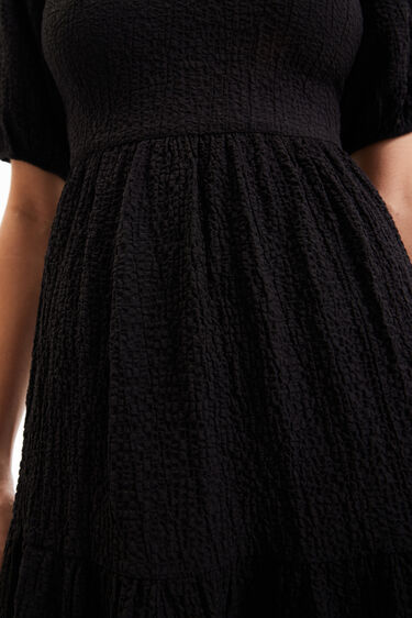 Vestit midi escot esquena | Desigual
