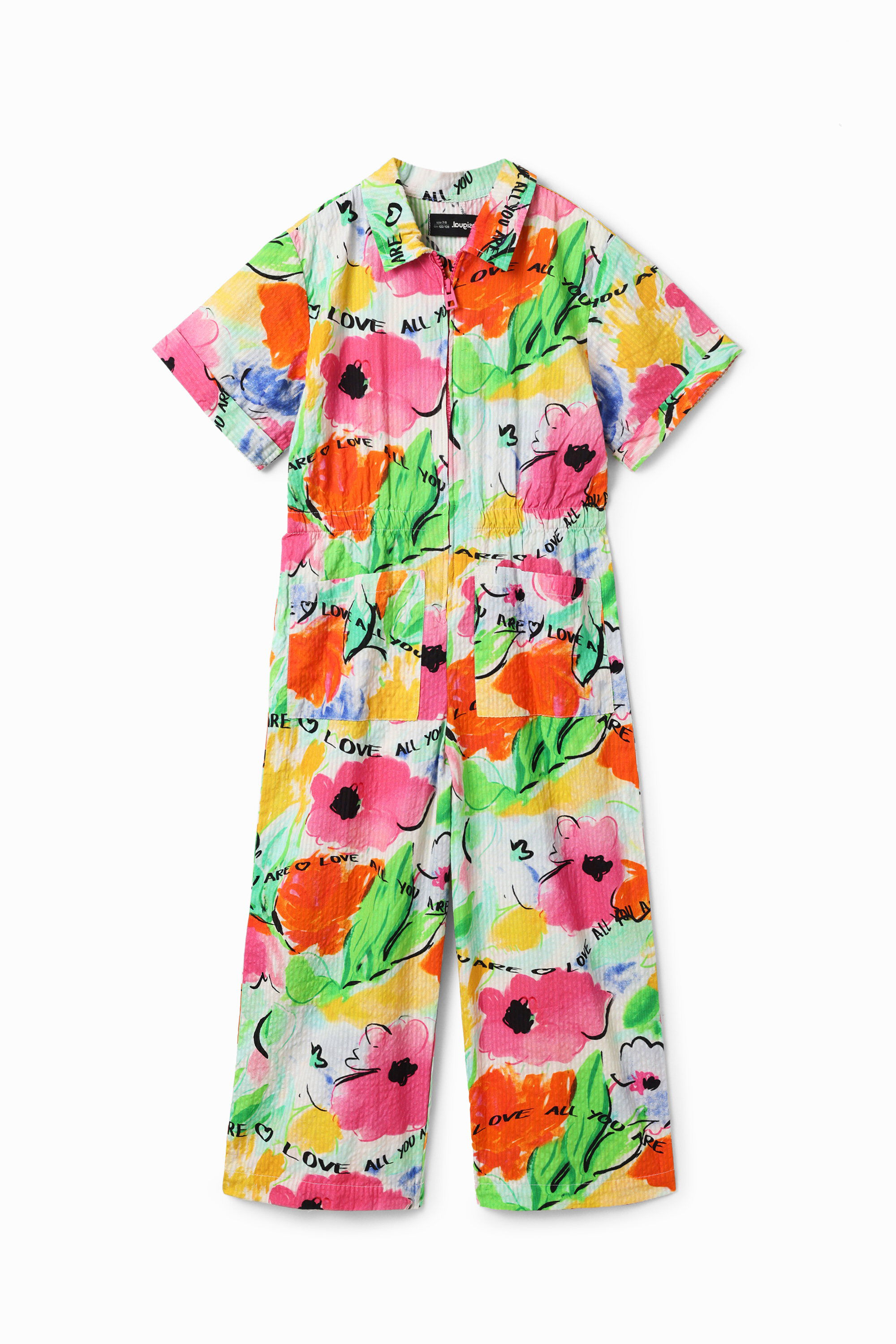 Mono niña desigual store