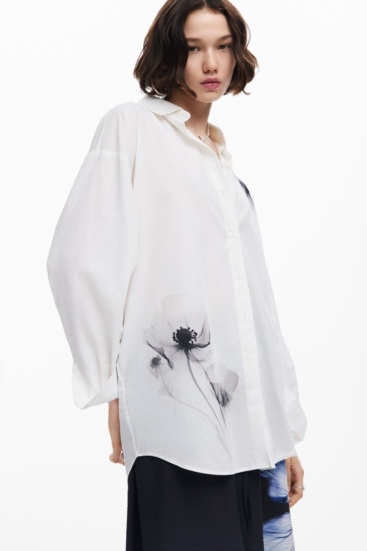 Poppy print shirt | Desigual