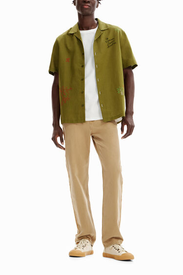 Camisa resort bordados | Desigual