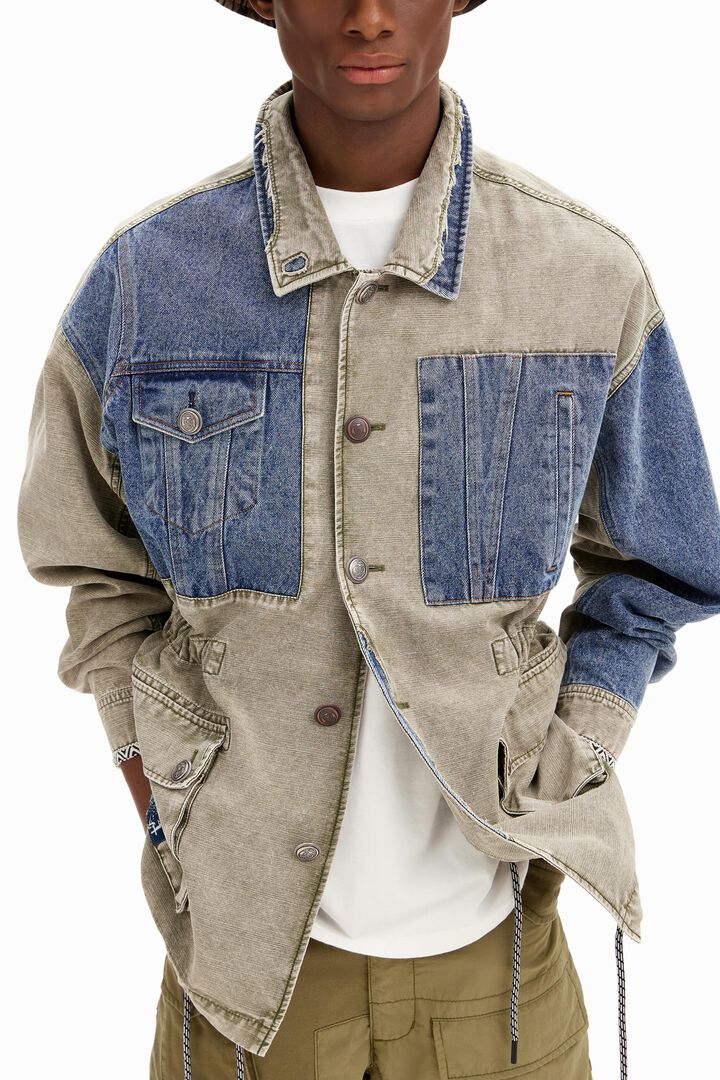 Hybrid parka jacket | Desigual