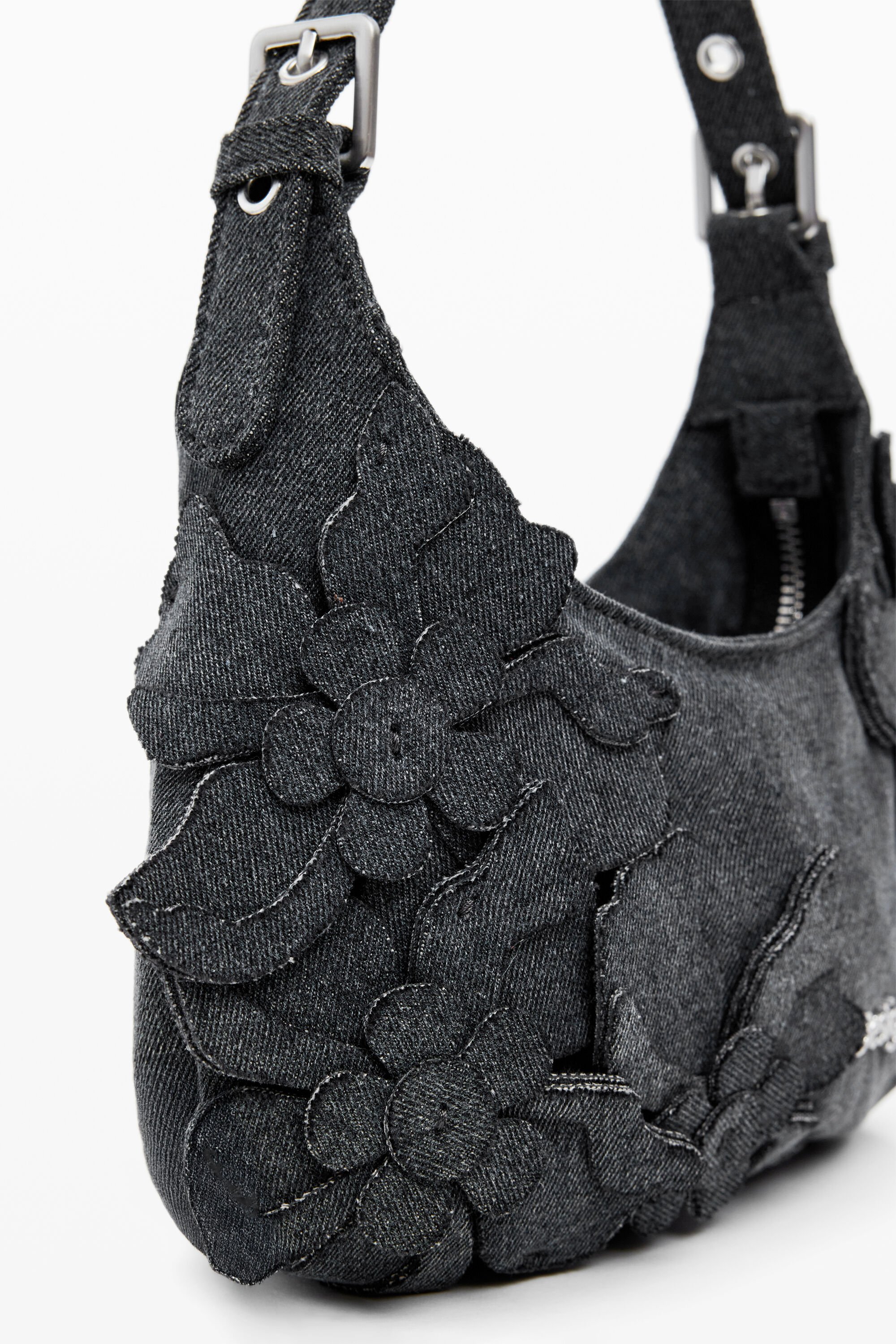 Small floral appliqué bag for women I Desigual.com