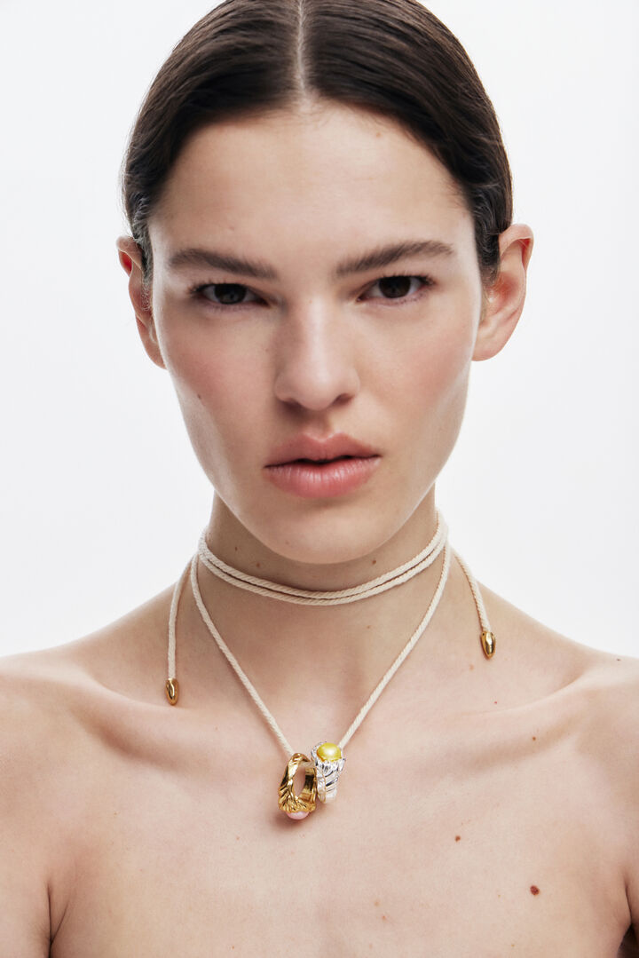 Gold-plated pearl ring Zalio | Desigual
