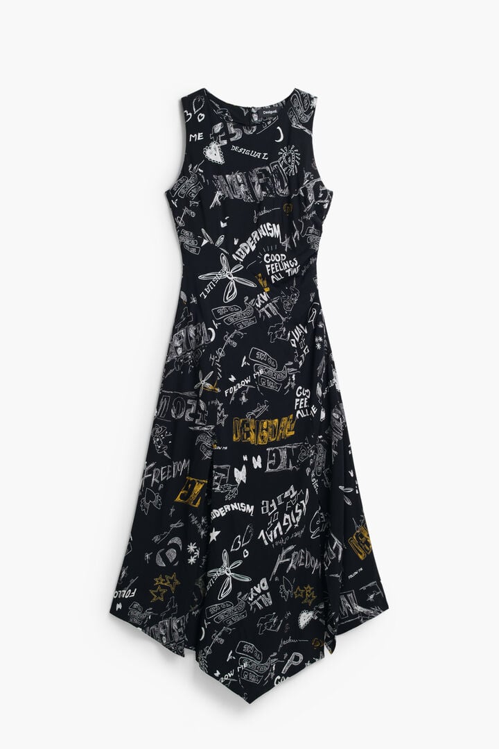 ROBE MIDI GRAFFITI