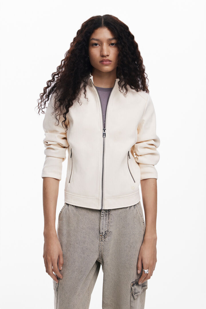 Slim biker jacket | Desigual