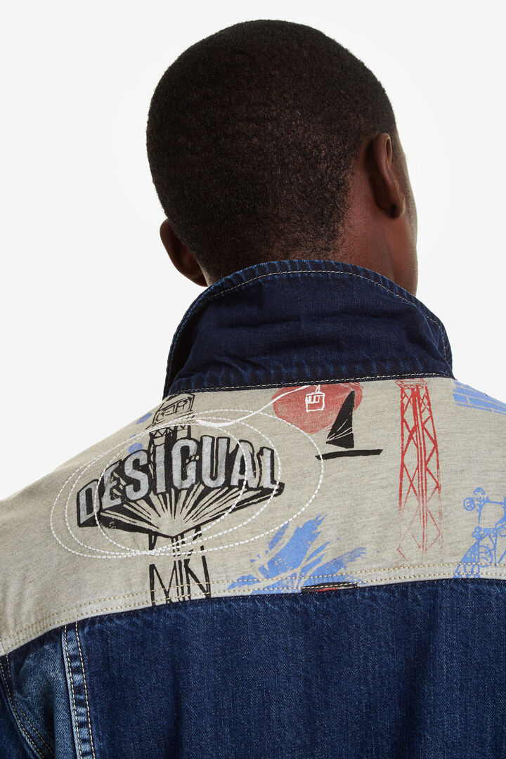 Jean jacket patches | Desigual