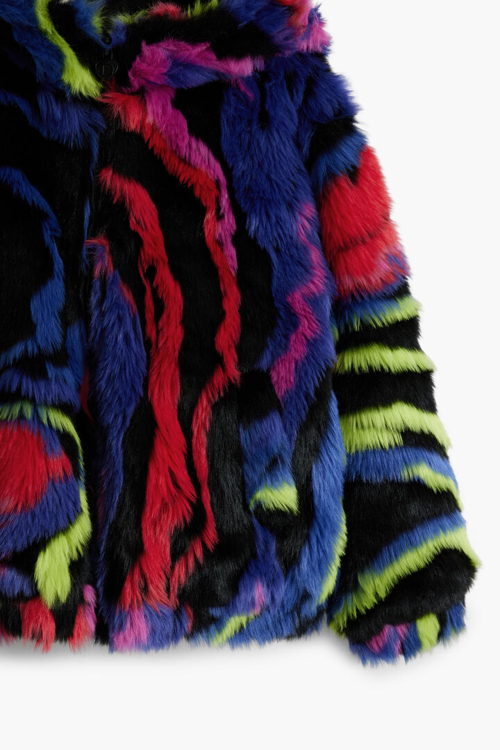 Chaqueta pelo arcoiris | Desigual
