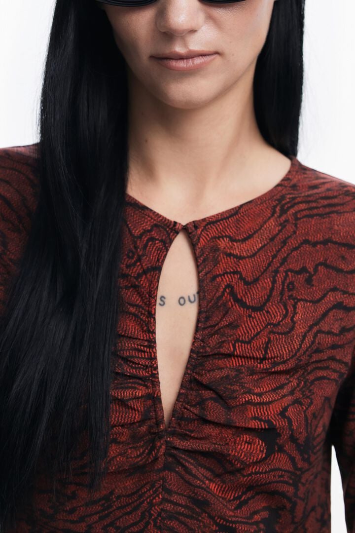 Dress with Desigual lines | Desigual