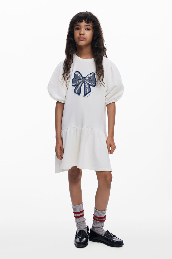 Vestit dessuadora amb llaç | Desigual