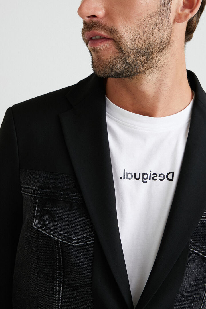 Blazer hybrid denim | Desigual