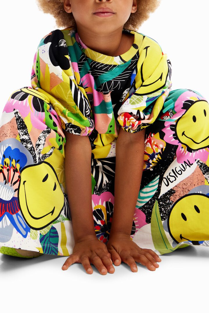 Vestido felpa Smiley Originals ® | Desigual